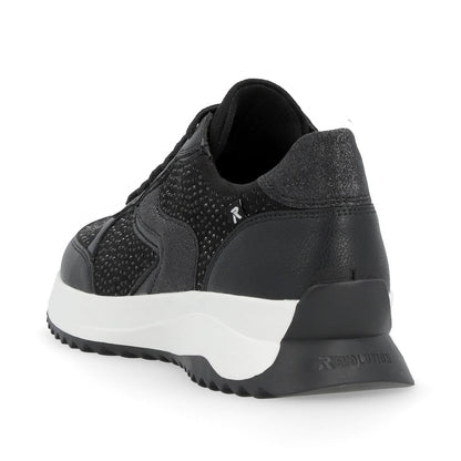 Rieker Evolution Ladies Crystal Trim Lace Sneaker