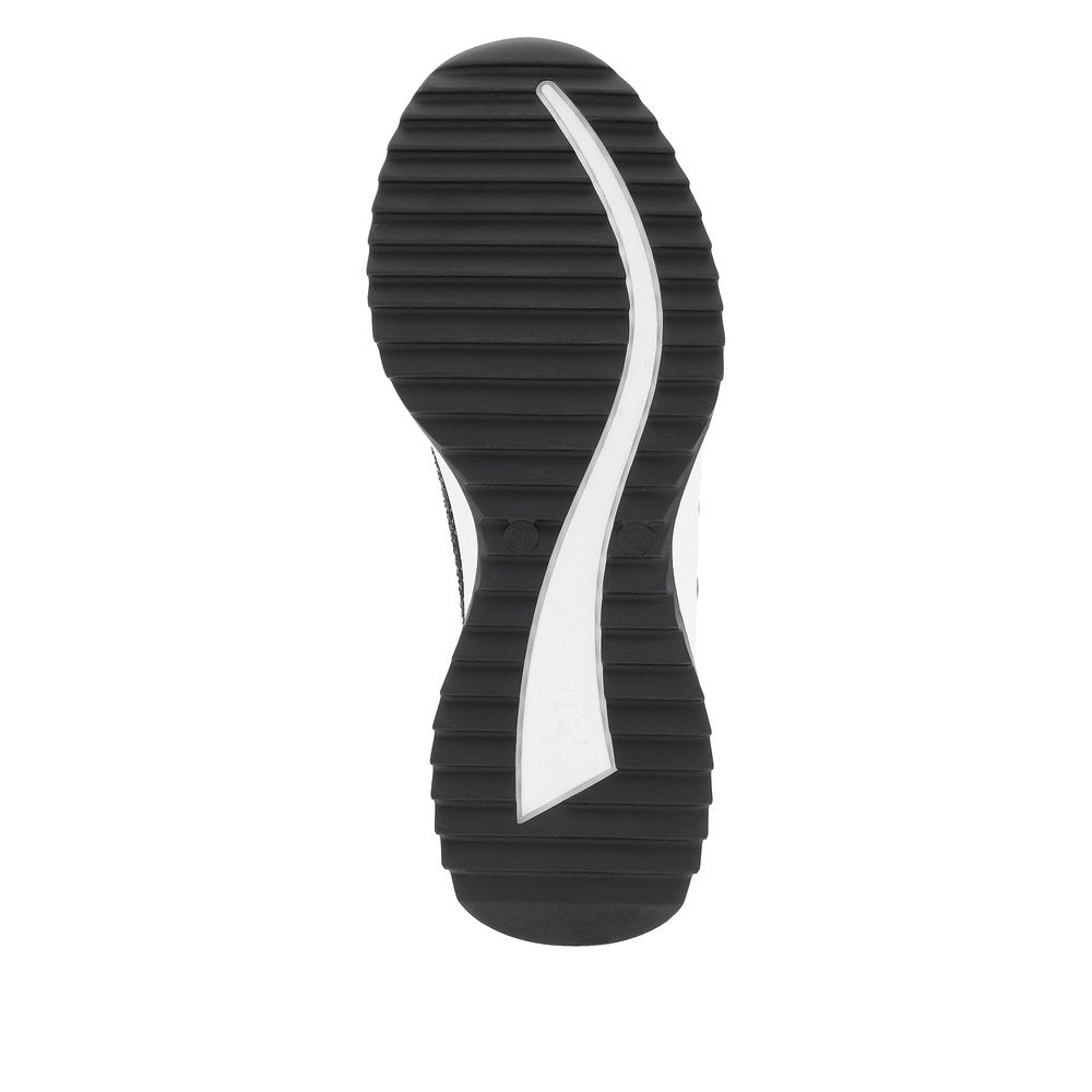 Rieker Evolution Ladies Crystal Trim Lace Sneaker
