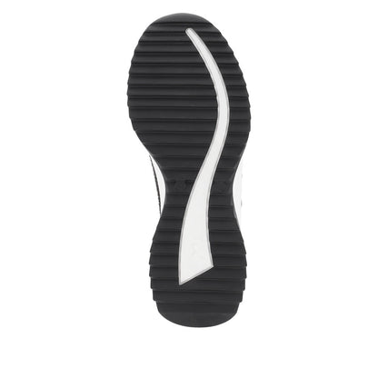 Rieker Evolution Ladies Crystal Trim Lace Sneaker