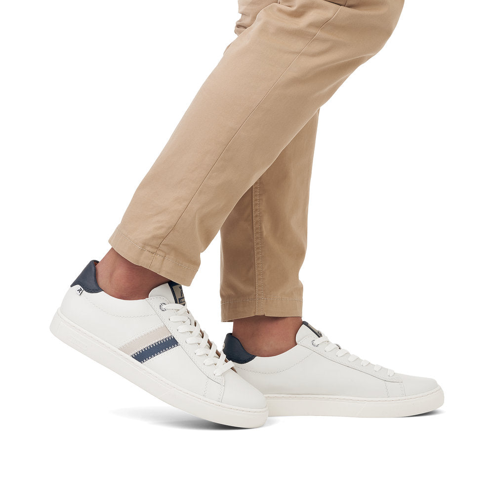 Rieker Evolution Men’s Stripe Trim Lace Up Sneaker