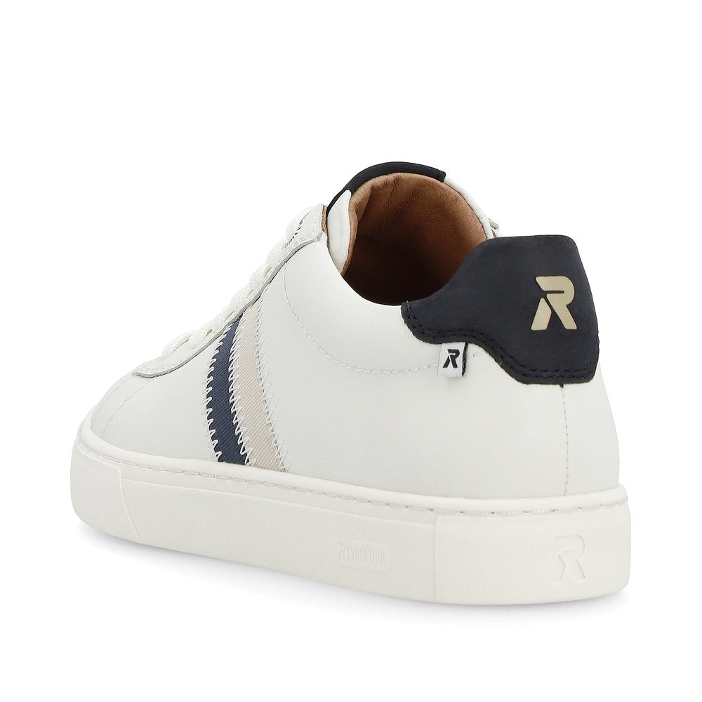 Rieker Evolution Men’s Stripe Trim Lace Up Sneaker