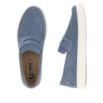 Rieker Evolution Men’s Suede Loafer
