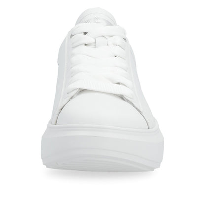 Rieker Evolution Ladies Contrast Lace Sneaker
