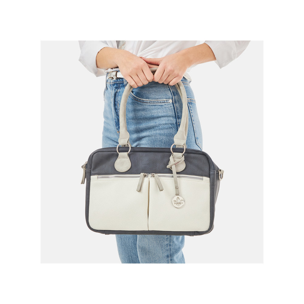 Rieker Ladies 2 Tone Shoulder Bag