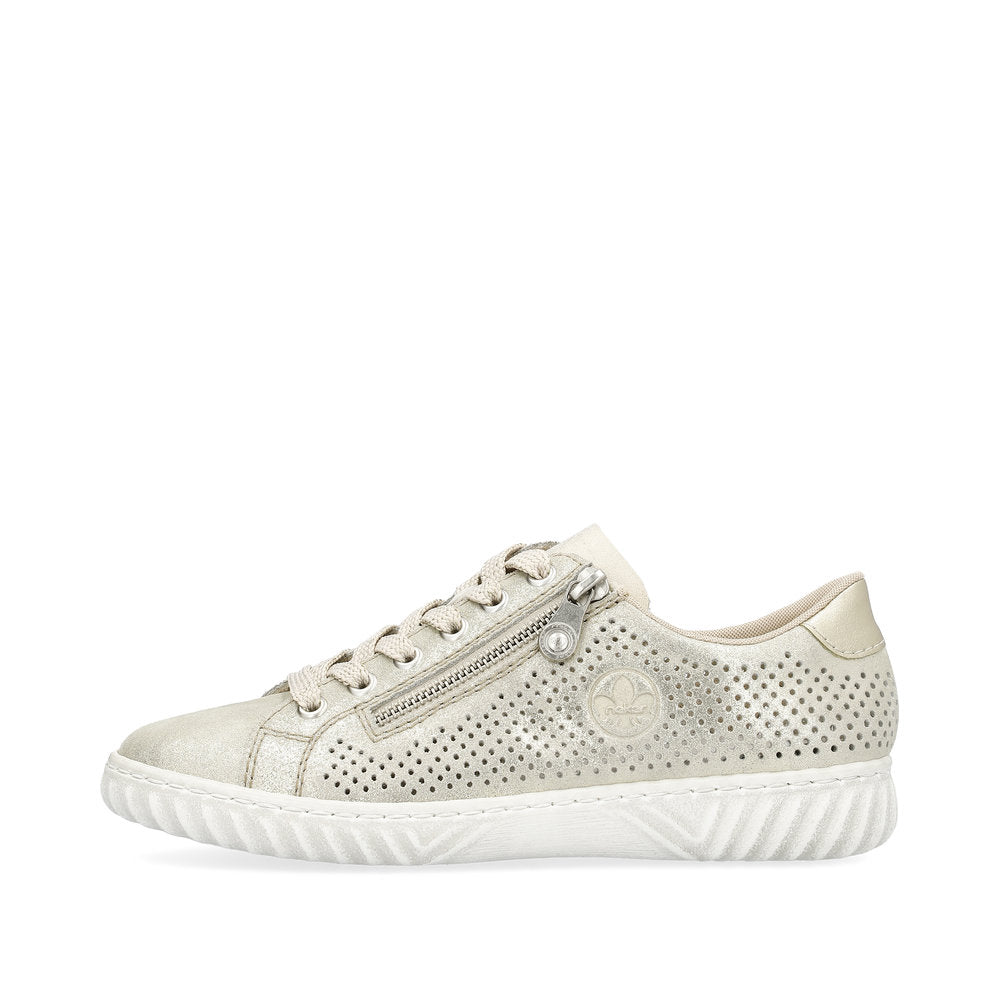 Rieker Ladies Zip Side Sneaker