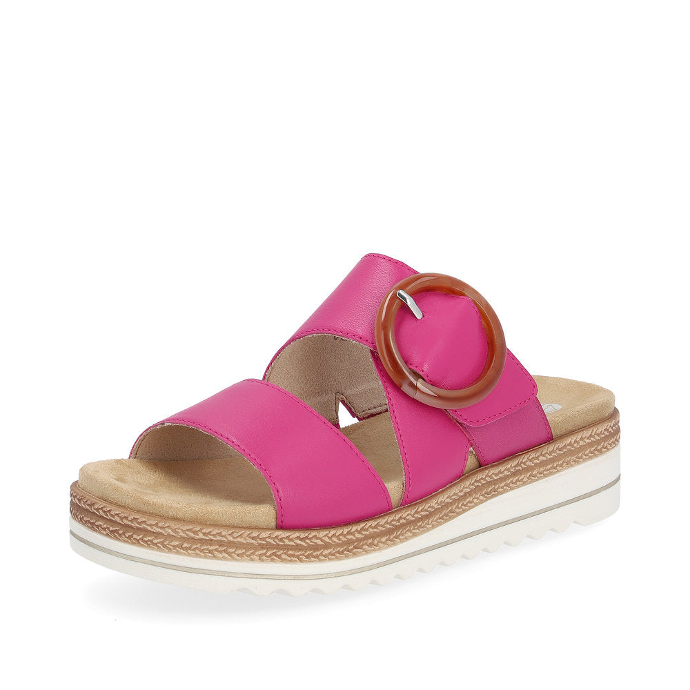 Remonte Ladies Lugano Strap And Buckle Mule Sandal