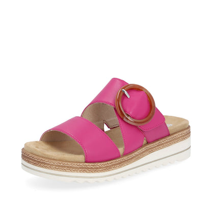 Remonte Ladies Lugano Strap And Buckle Mule Sandal