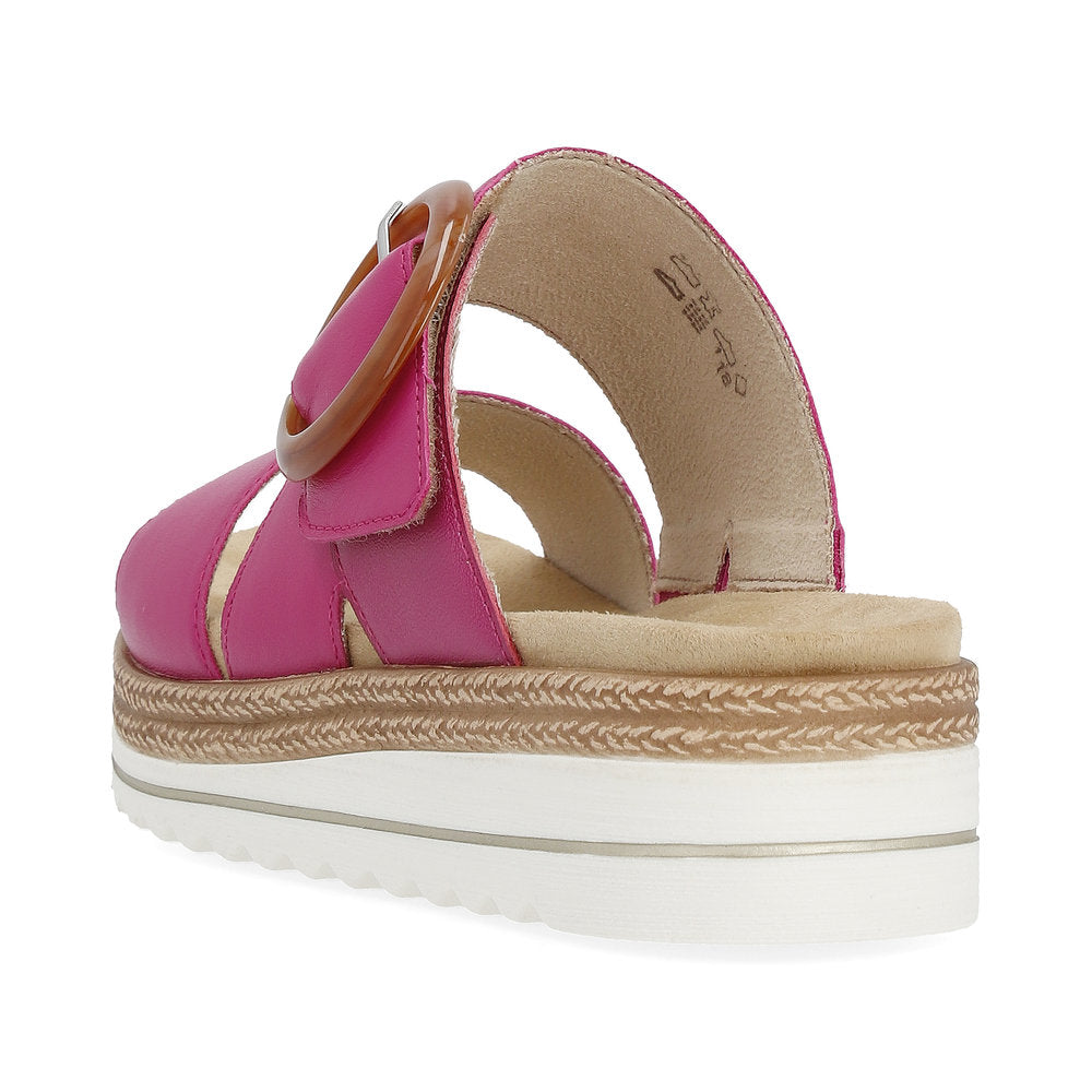 Remonte Ladies Lugano Strap And Buckle Mule Sandal
