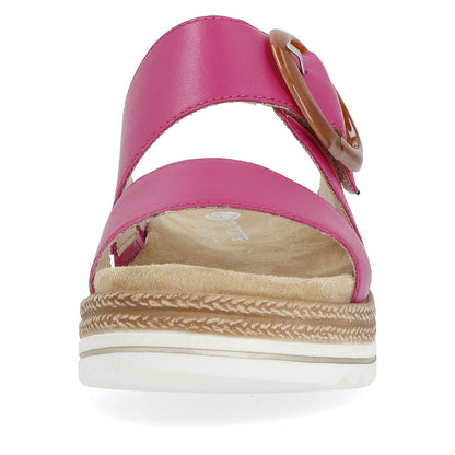 Remonte Ladies Lugano Strap And Buckle Mule Sandal