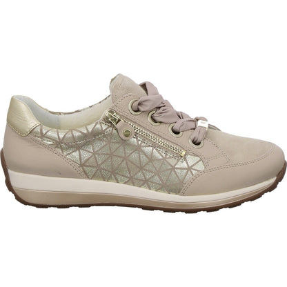 Ara Ladies Osaka Lace Up Zip Side Sneaker