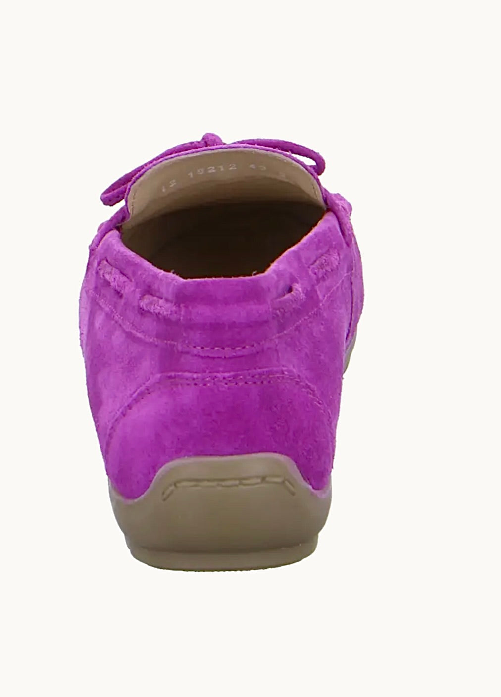 Ara Ladies Alabama Suede Bow trim Loafer