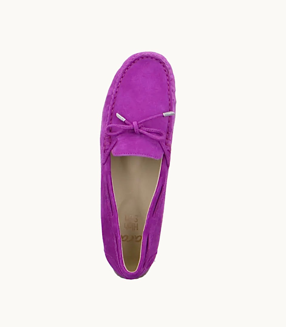Ara Ladies Alabama Suede Bow trim Loafer
