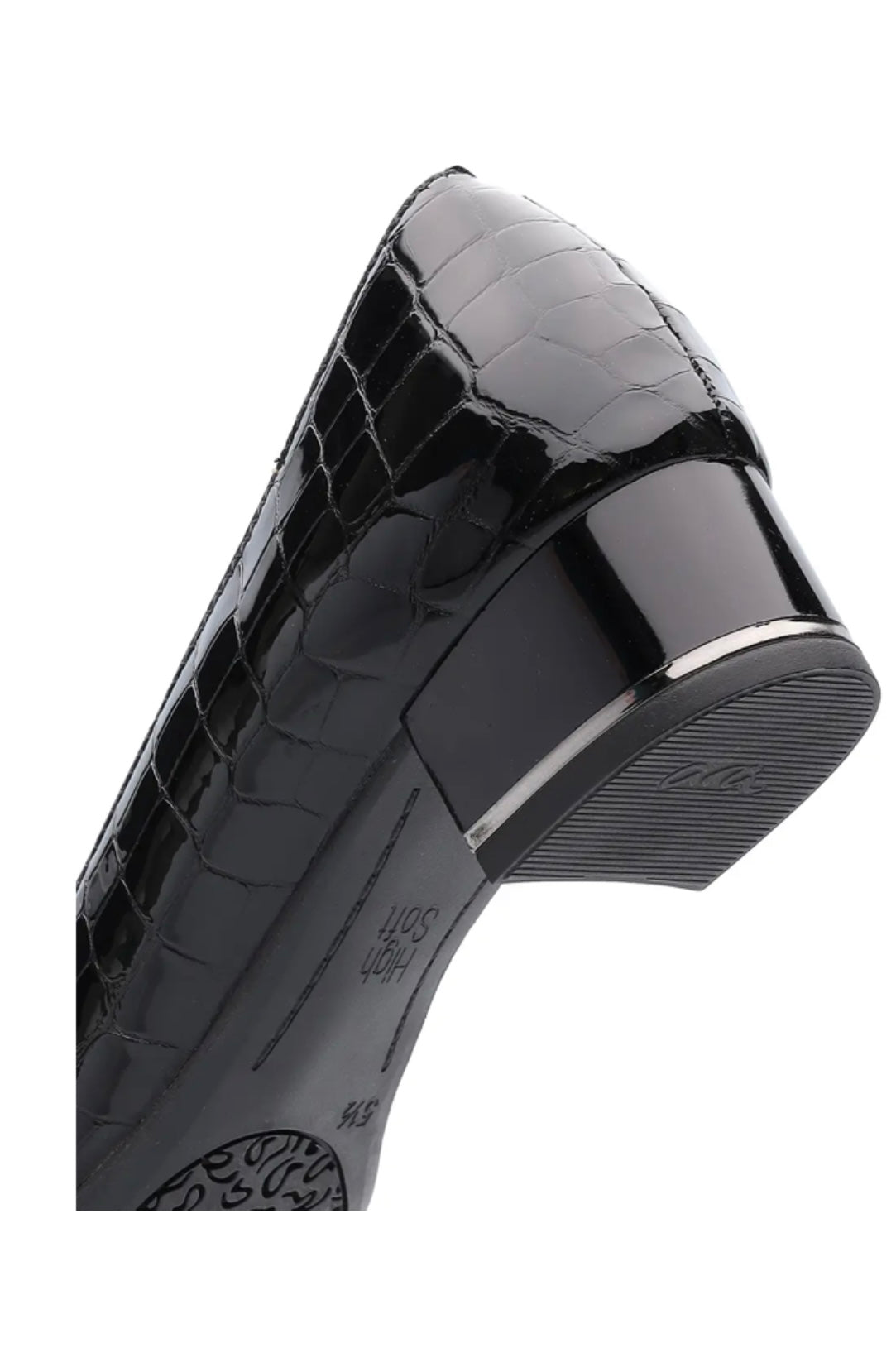 Ara Ladies Graz Croco Court Shoe