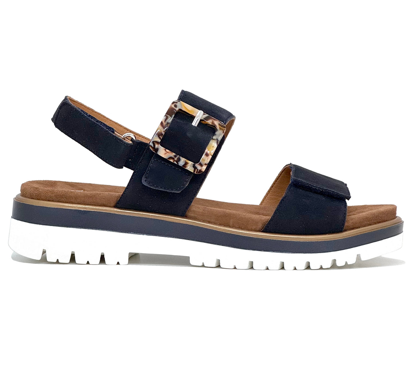 Ara Ladies Malaga Feature Buckle Sandal