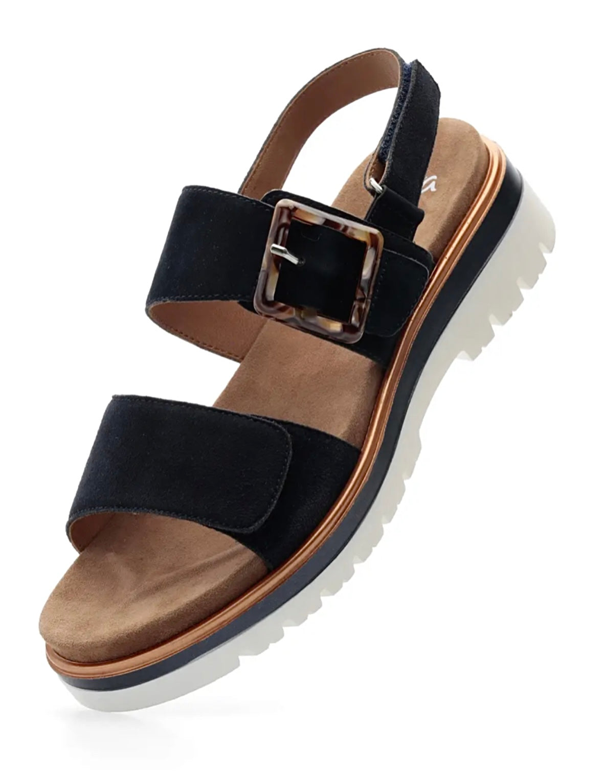 Ara Ladies Malaga Feature Buckle Sandal
