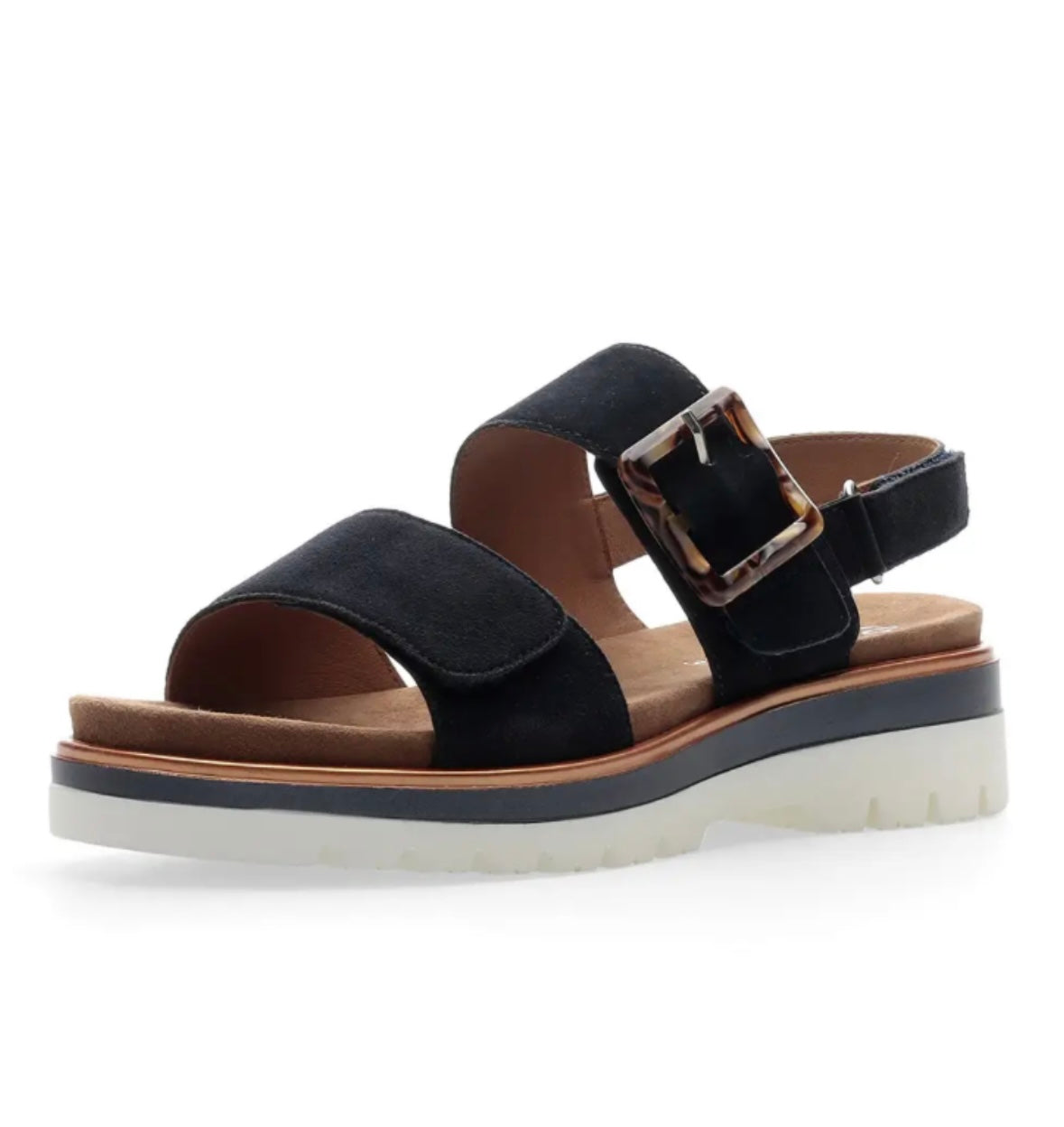 Ara Ladies Malaga Feature Buckle Sandal
