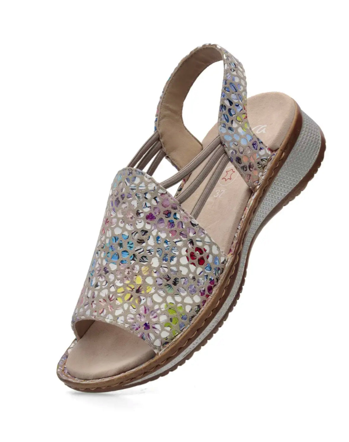 Ara Ladies Hawaii Elastic Strap Sandal