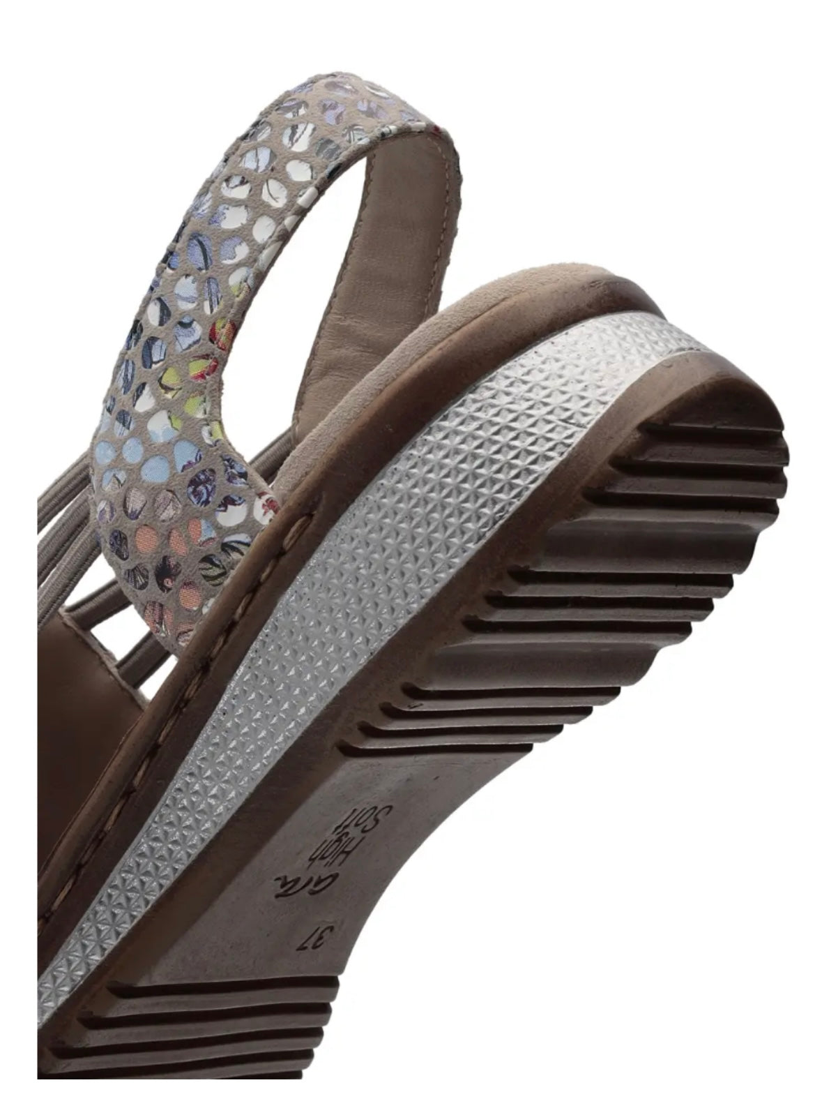 Ara Ladies Hawaii Elastic Strap Sandal