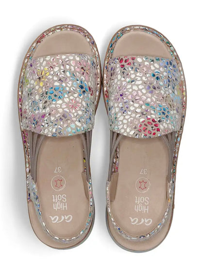 Ara Ladies Hawaii Elastic Strap Sandal