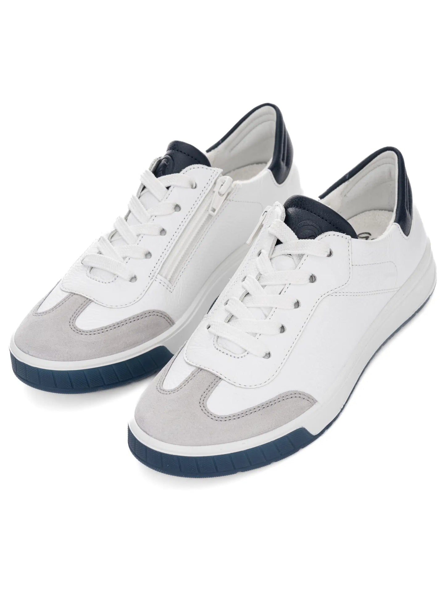 Ara Rom  Ladies High Soft Zip Side Lace Up Sneaker