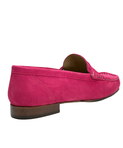 HB Ladies Suede Upper Penny Loafer