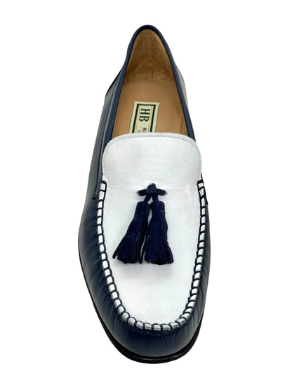 HB Ladies Leather Trim Moccasin