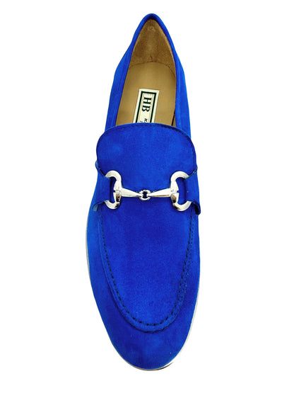 HB Ladies XL Lite Sole Suede Trim Loafer