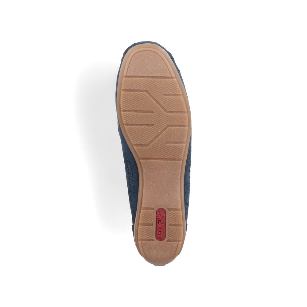 Rieker Ladies Trim Moccasin