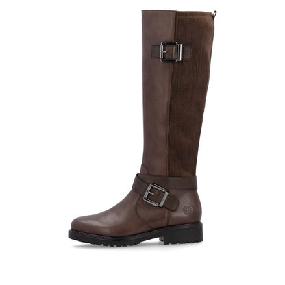 Remonte Ladies Long Buckle Boot