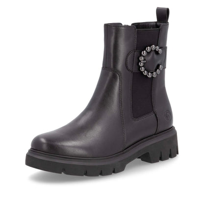 Remonte Ladies Elastic Side Ankle Boot