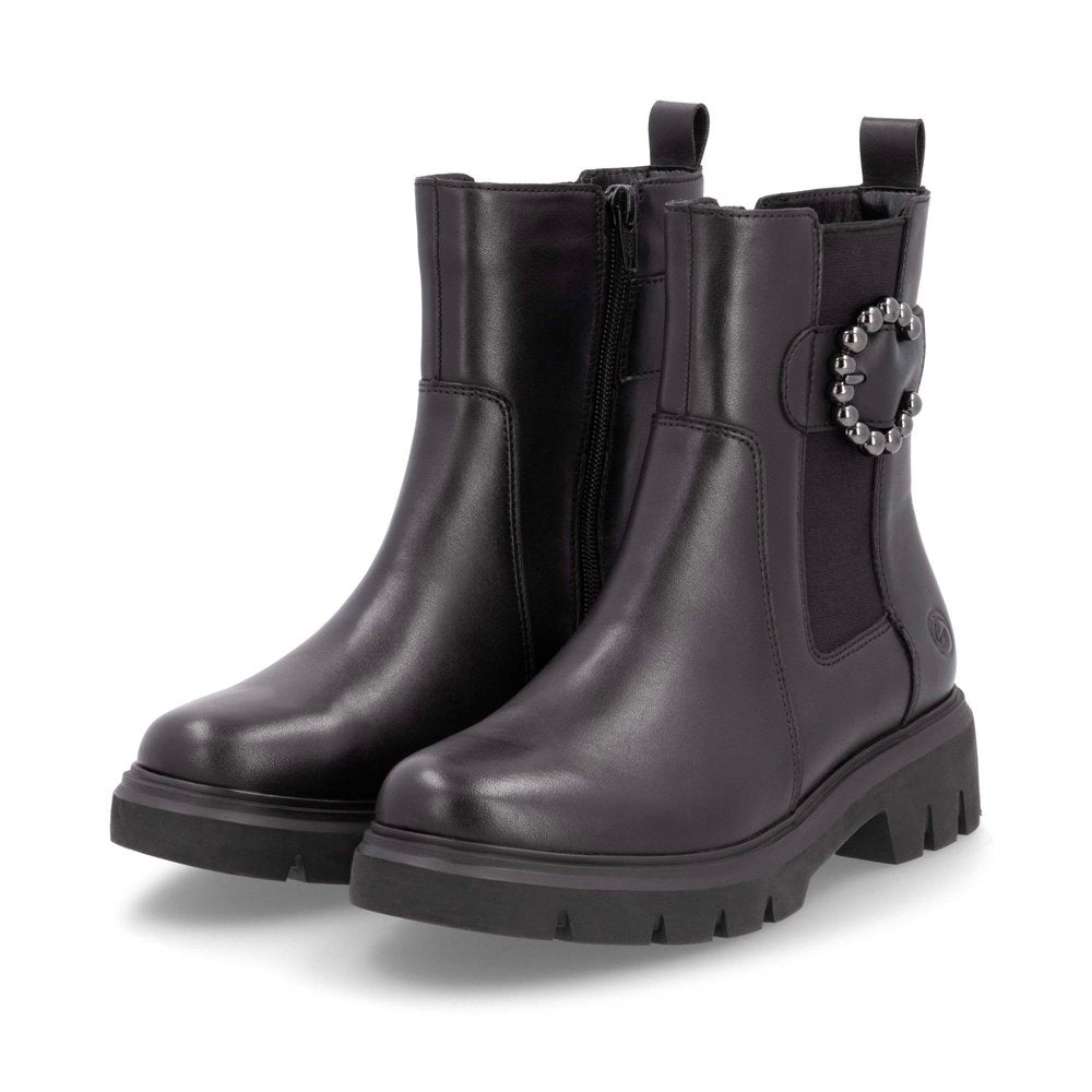 Remonte Ladies Elastic Side Ankle Boot
