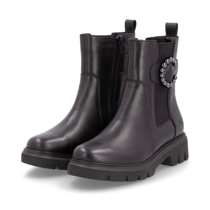 Remonte Ladies Elastic Side Ankle Boot