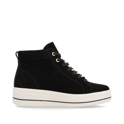 Remonte Ladies Chain Trim Lace Up Sneaker Boot