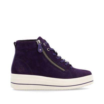 Remonte Ladies Chain Trim Lace Up Sneaker Boot