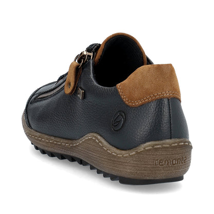 Remonte Ladies Lace Up Zip Side Shoe