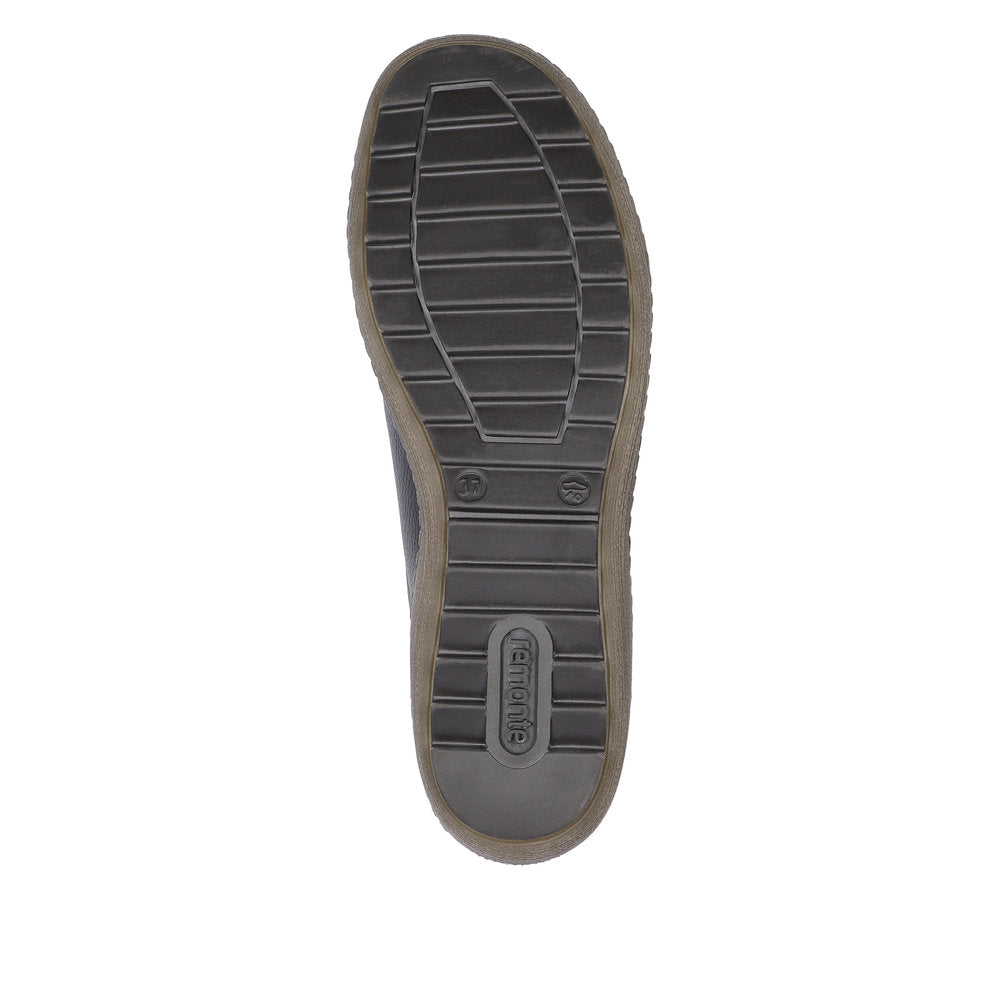 Remonte Ladies Lace Up Zip Side Shoe