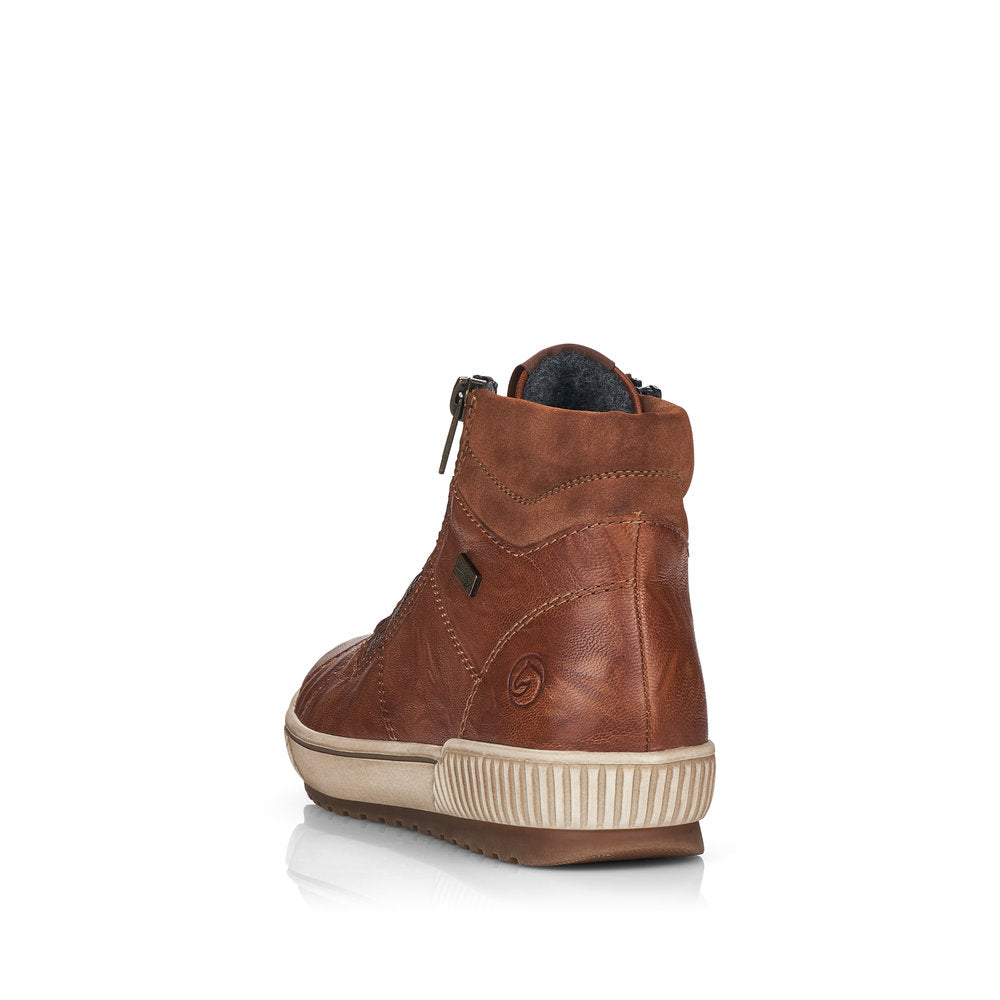 Remonte Ladies Lace Up Tex Lined Sneaker Boot