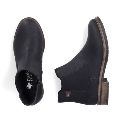 Rieker Ladies Elastic Sided Ankle Boot