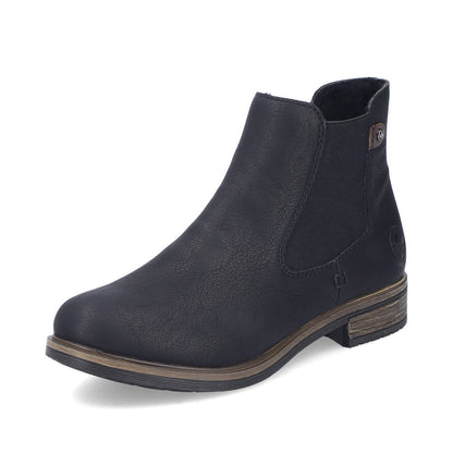 Rieker Ladies Elastic Sided Ankle Boot