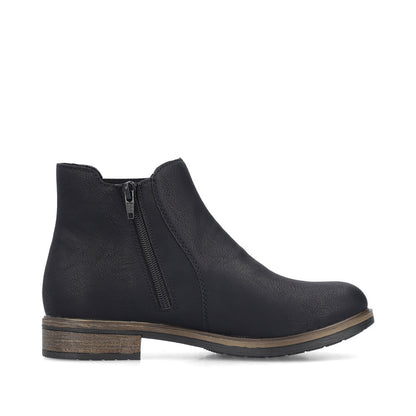 Rieker Ladies Elastic Sided Ankle Boot