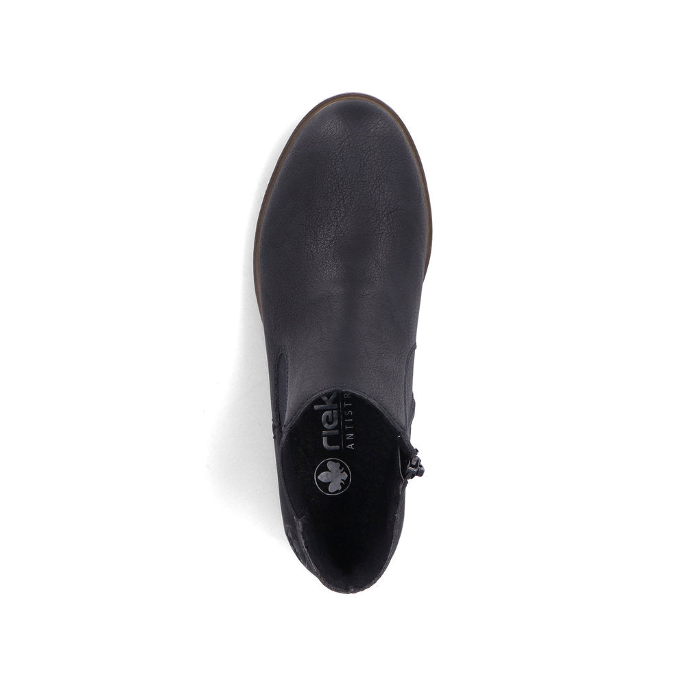 Rieker Ladies Elastic Sided Ankle Boot