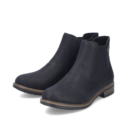 Rieker Ladies Elastic Sided Ankle Boot