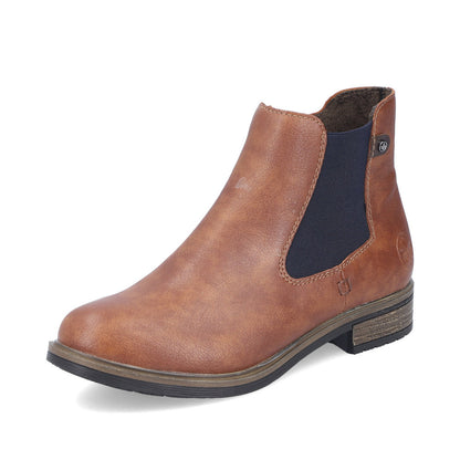 Rieker Ladies Elastic Side Chelsea Boot