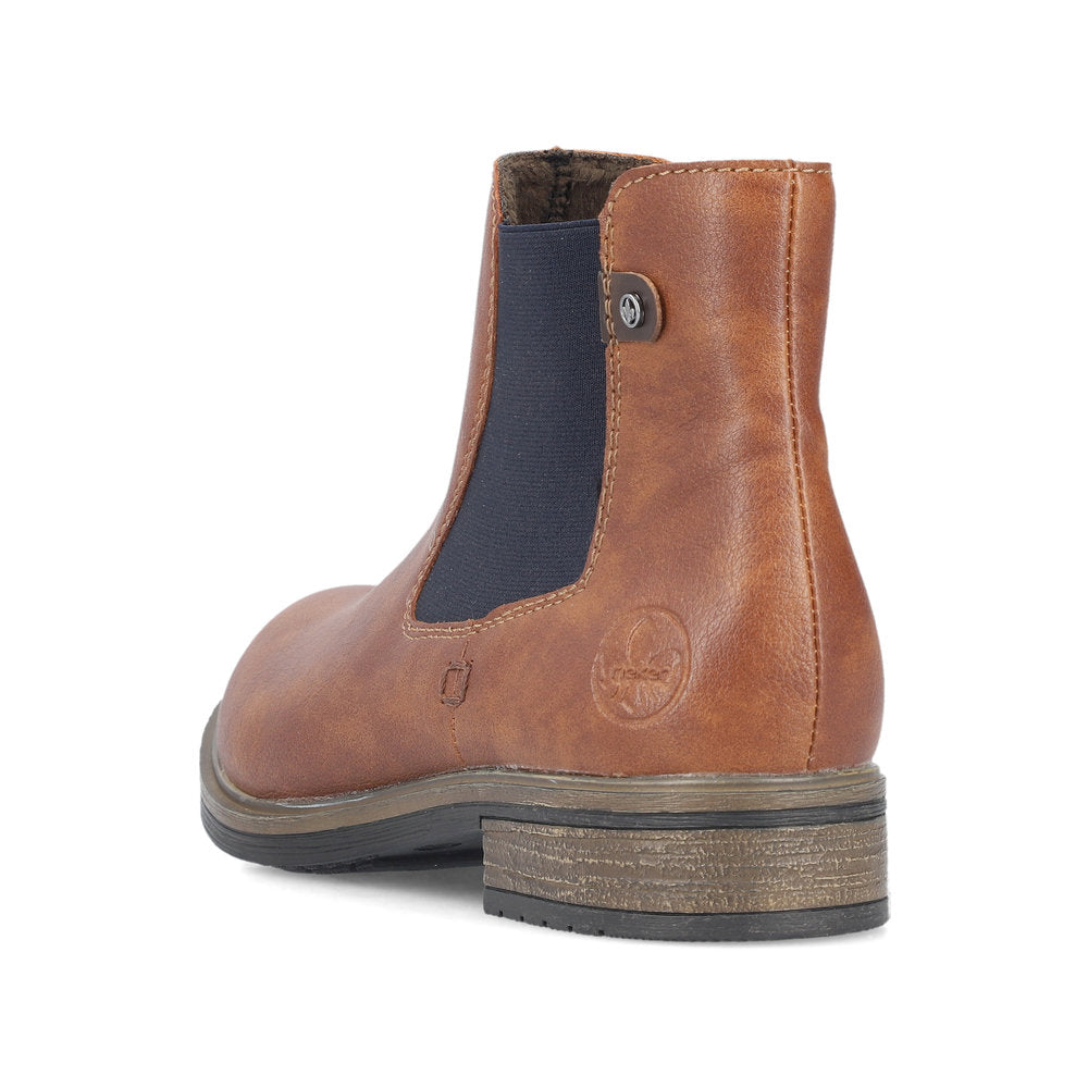 Rieker Ladies Elastic Side Chelsea Boot