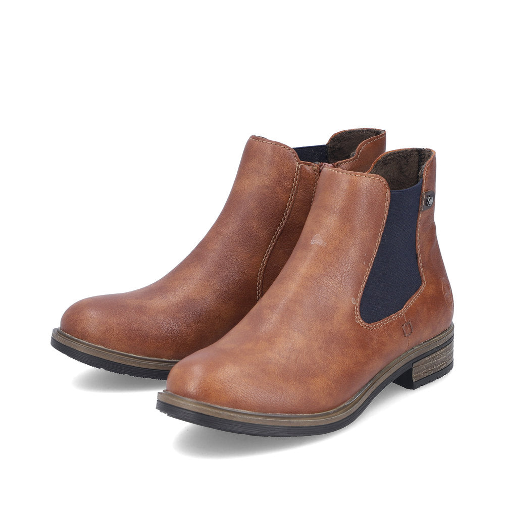 Rieker Ladies Elastic Side Chelsea Boot