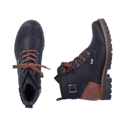 Rieker Ladies Lace Up Tex Ankle Boot