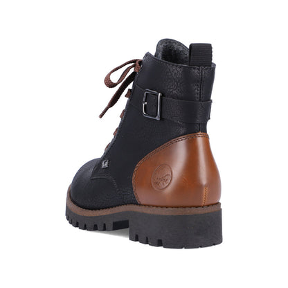 Rieker Ladies Lace Up Tex Ankle Boot