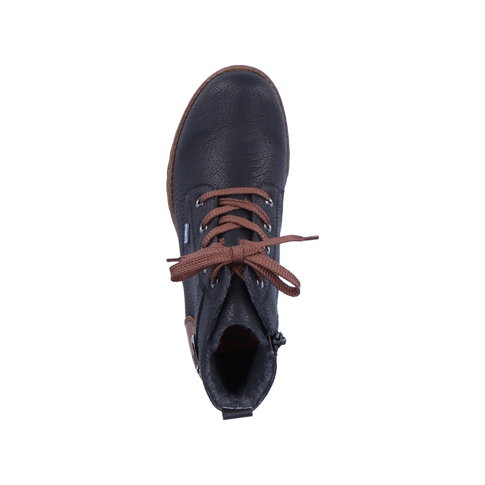 Rieker Ladies Lace Up Tex Ankle Boot