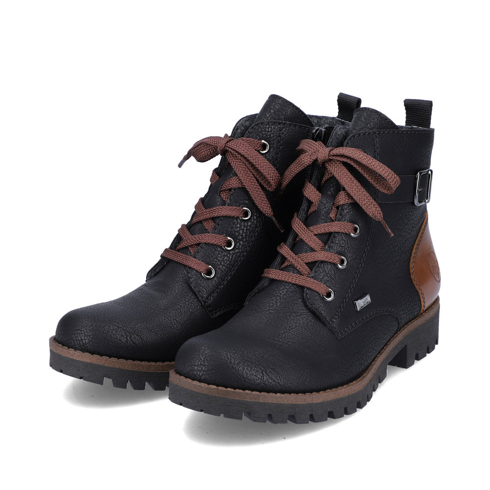 Rieker Ladies Lace Up Tex Ankle Boot