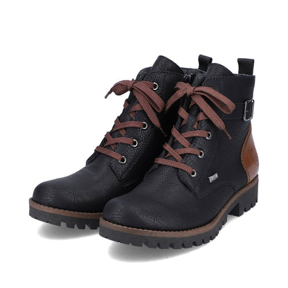 Rieker Ladies Lace Up Tex Ankle Boot